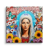 Art is my Religion - Leinwand