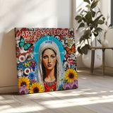 Art is my Religion - Leinwand