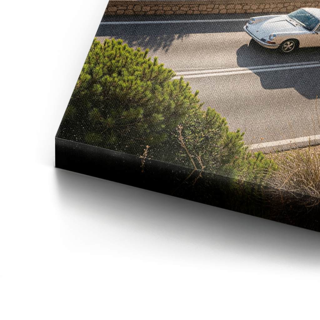 Porsche 911 - Amalfi Coast - Canvas