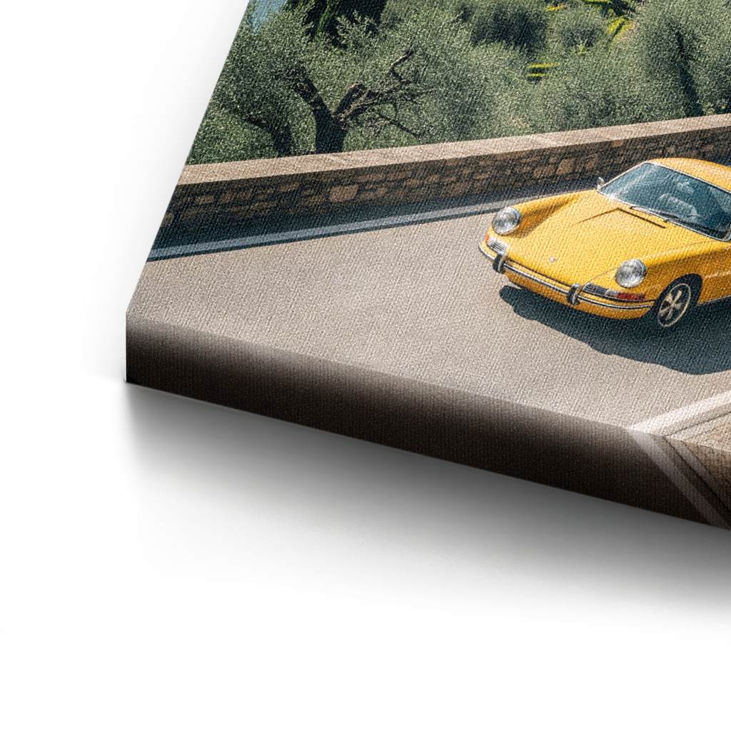 Porsche 911 - Comer See - Leinwand