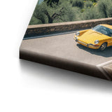 Porsche 911 - Comer See - Leinwand