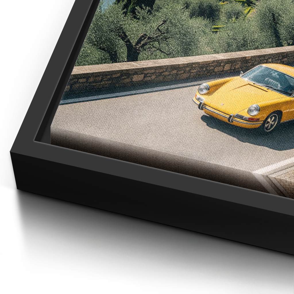 Porsche 911 - Comer See - Leinwand