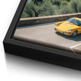 Porsche 911 - Comer See - Leinwand