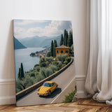 Porsche 911 - Comer See - Leinwand