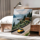 Porsche 911 - Comer See - Leinwand