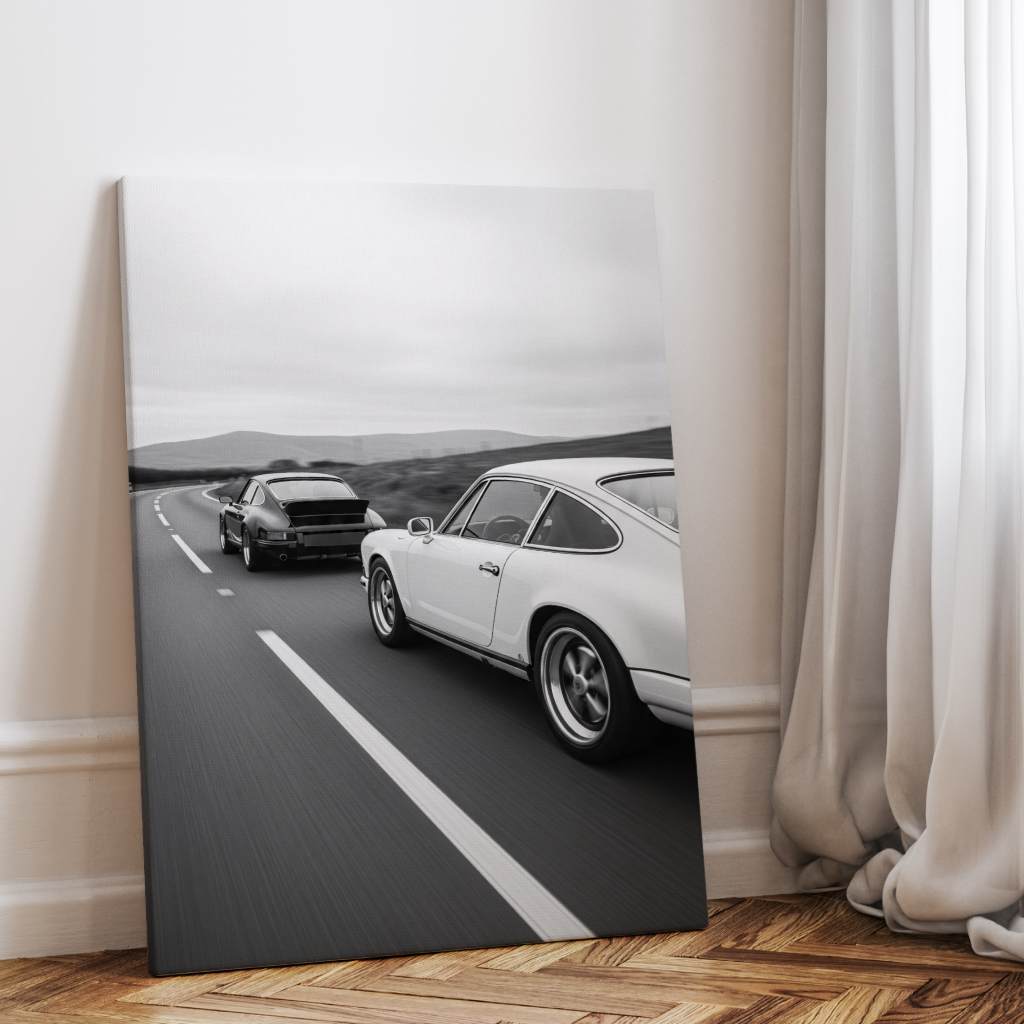 Porsche 911 Race 3 - Canvas