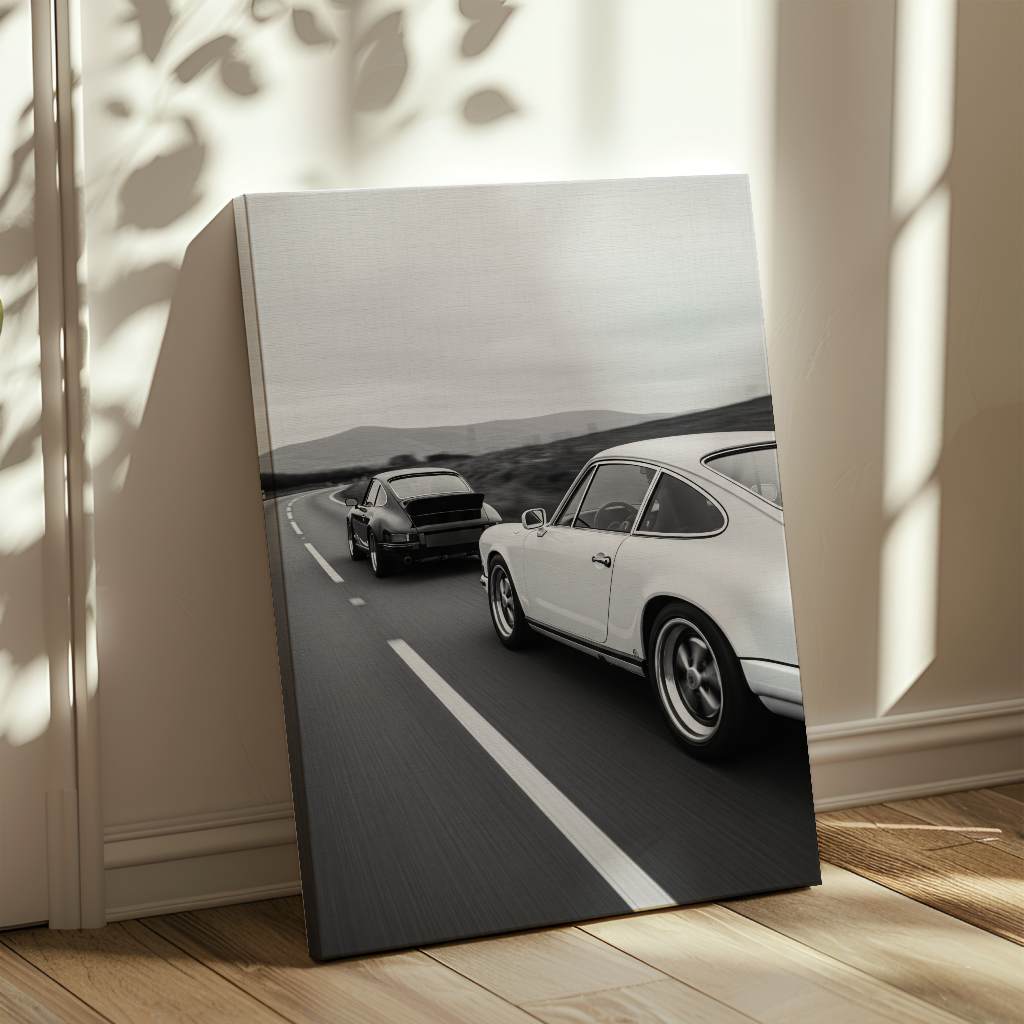 Porsche 911 Race 3 - Canvas