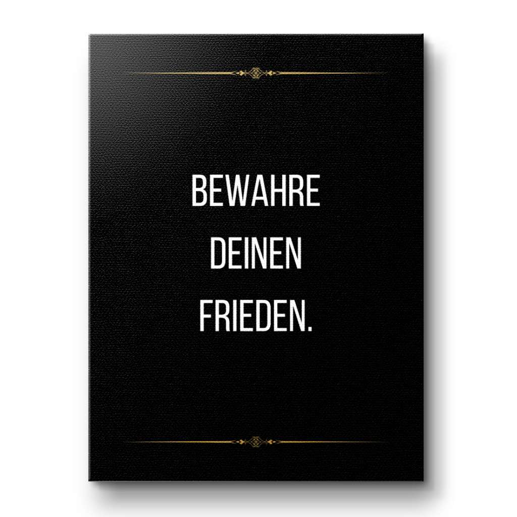 Protect your peace - Canvas