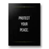 Protect your peace - Canvas