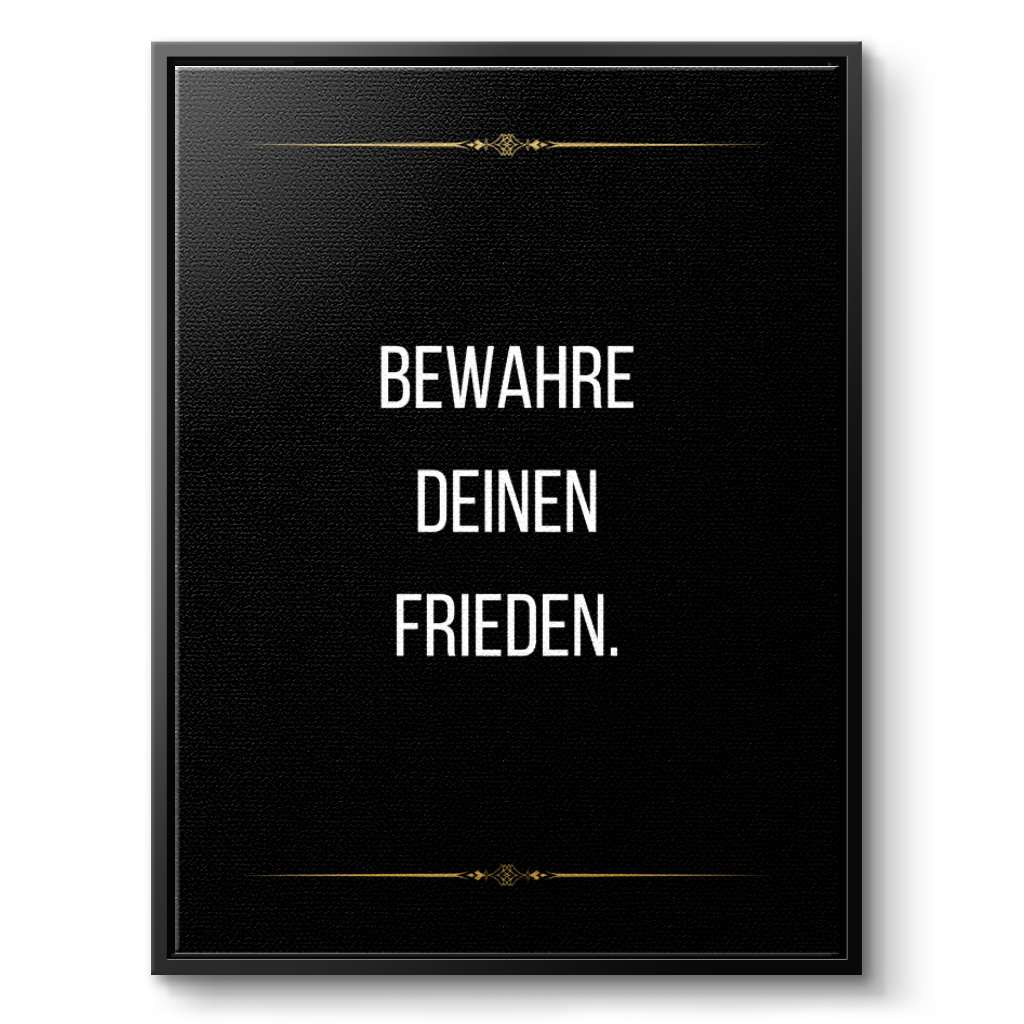 Protect your peace - Canvas