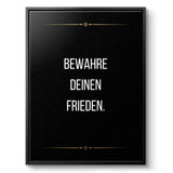 Protect your peace - Canvas