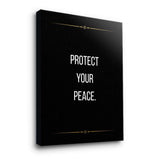 Protect your peace - Canvas