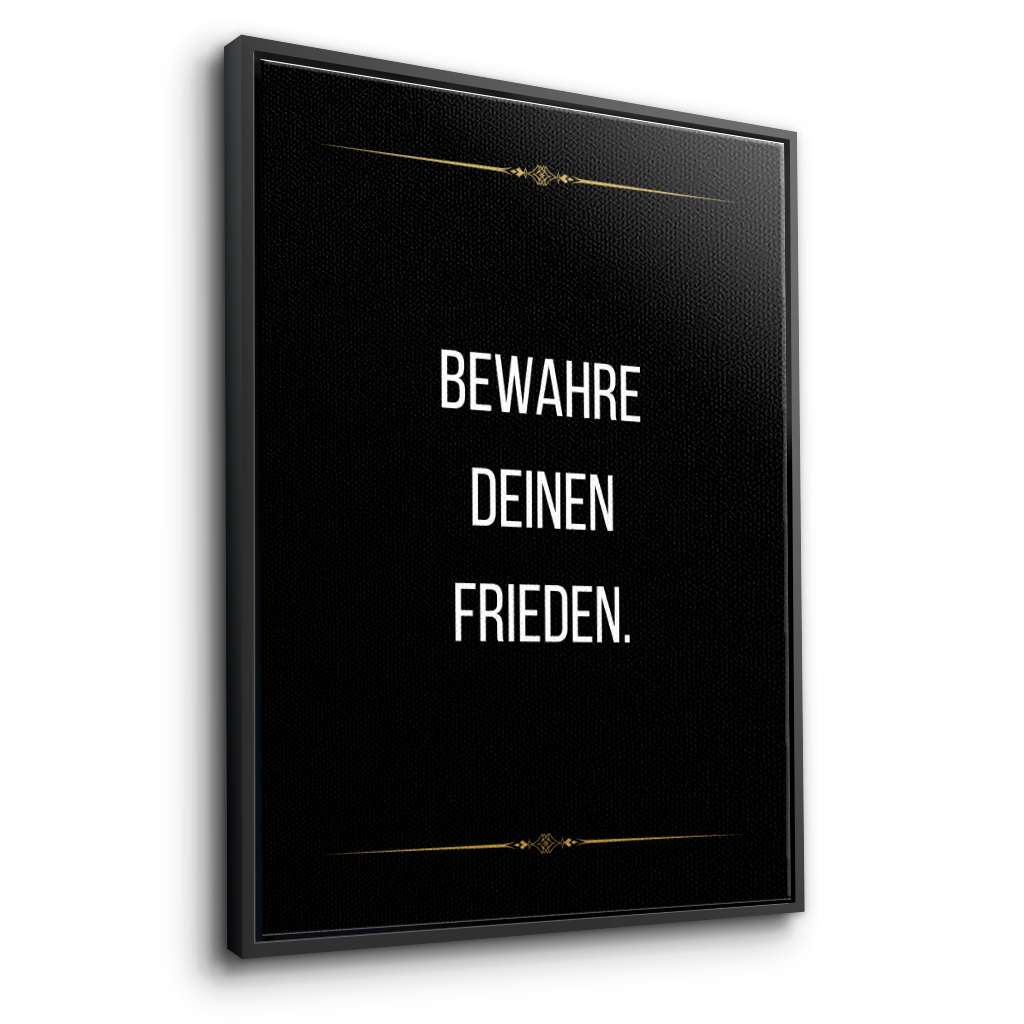 Protect your peace - Canvas