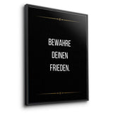 Protect your peace - Canvas