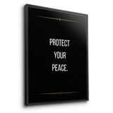 Protect your peace - Canvas
