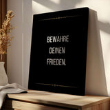 Protect your peace - Canvas