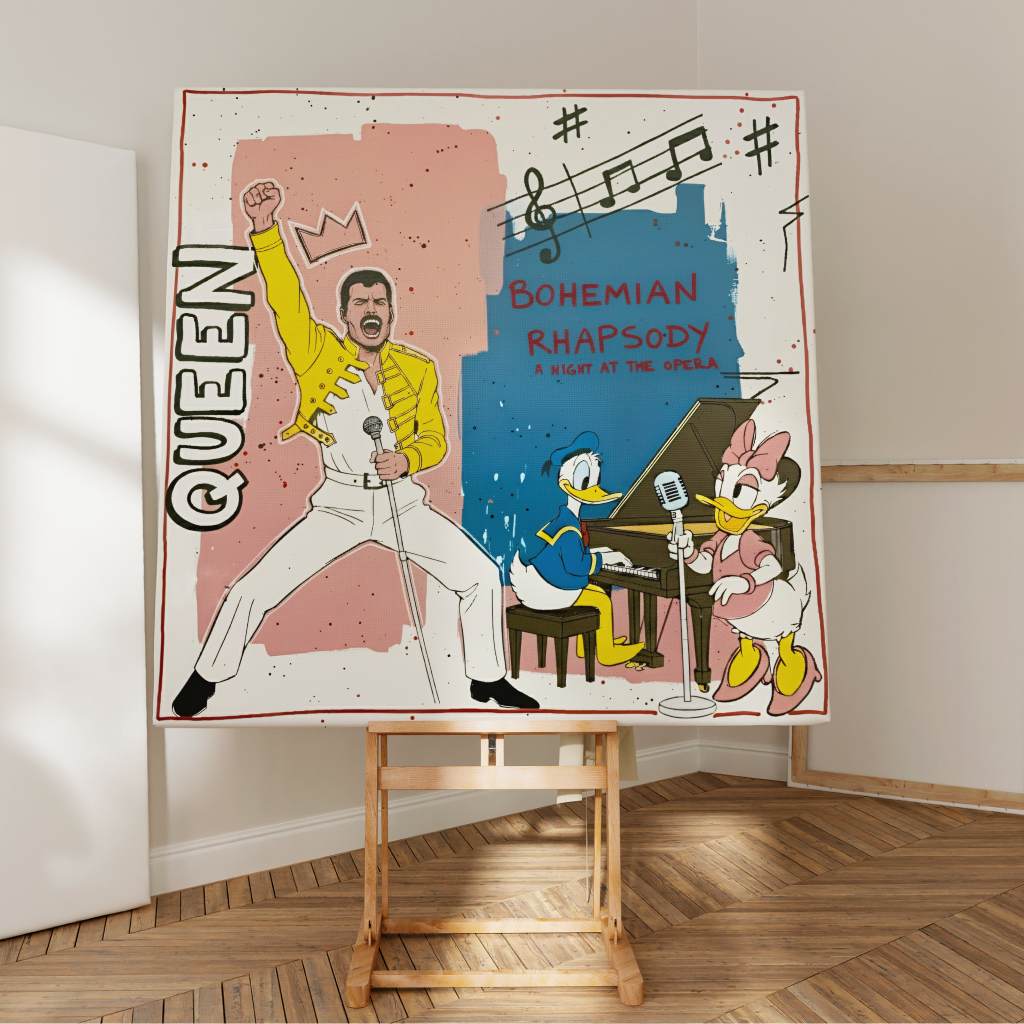 Freddie Mercury - Bohemian Rhapsody - Canvas