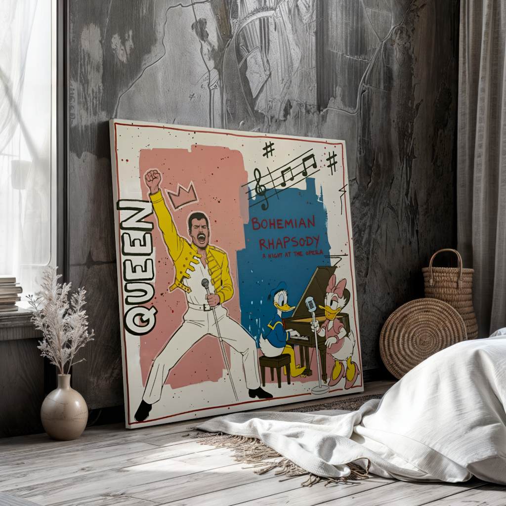 Freddie Mercury - Bohemian Rhapsody - Canvas