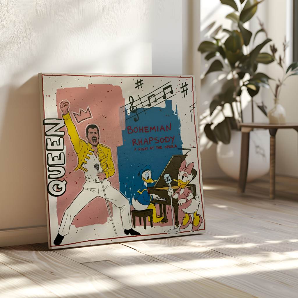 Freddie Mercury - Bohemian Rhapsody - Canvas