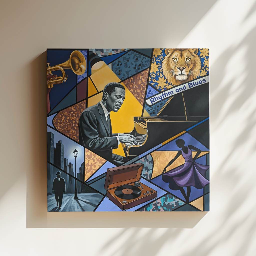 Rhythm and Blues - Canvas