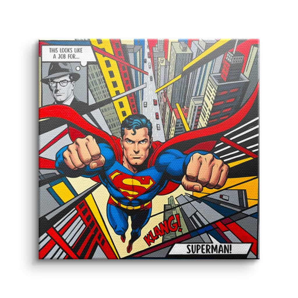 A Job for Superman - Canvas