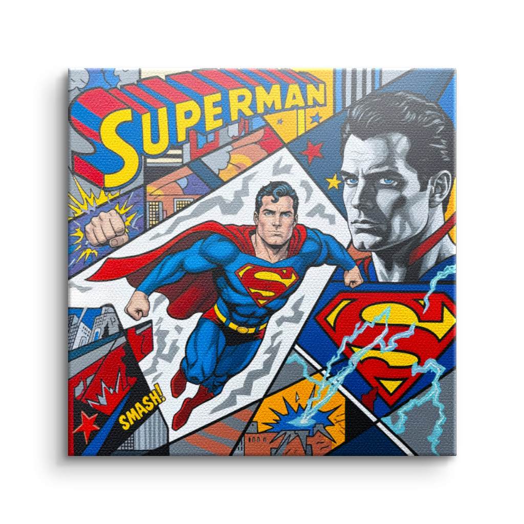 The Man of Steel - Canvas