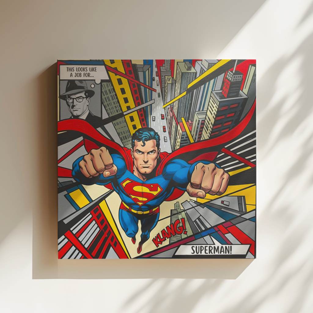 A Job for Superman - Canvas