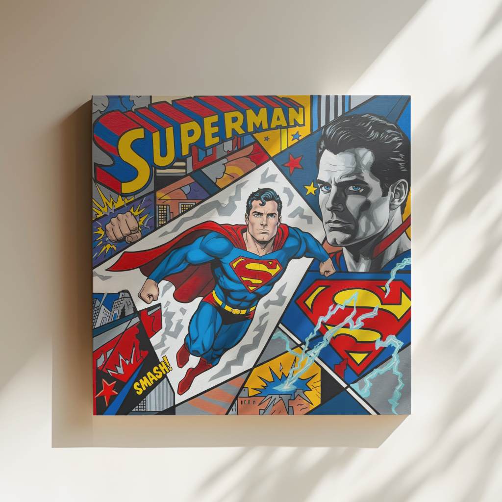 The Man of Steel - Canvas