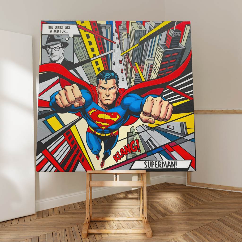 A Job for Superman - Canvas