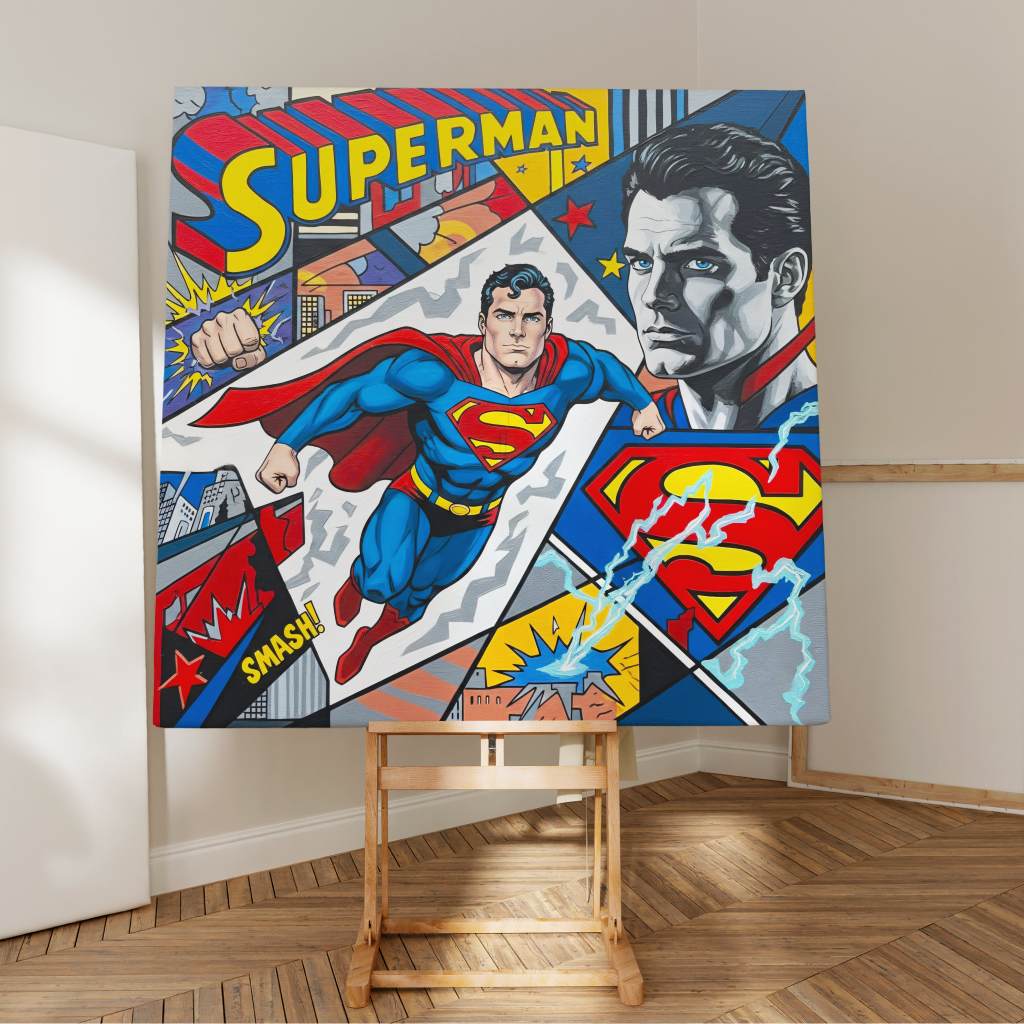 The Man of Steel - Canvas