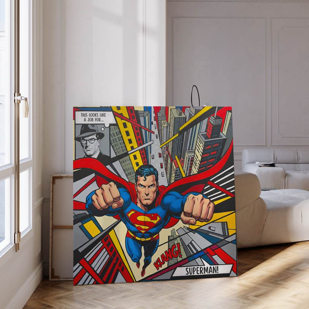 A Job for Superman - Canvas