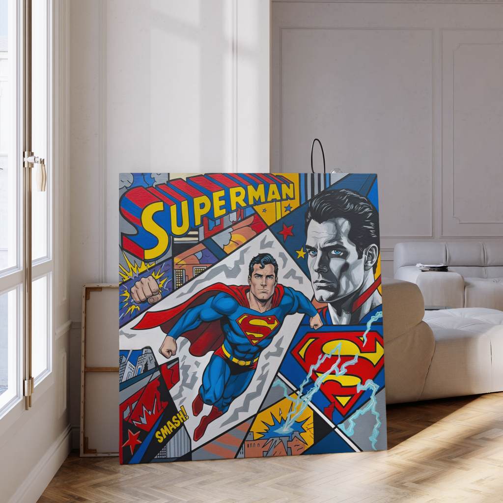 The Man of Steel - Canvas