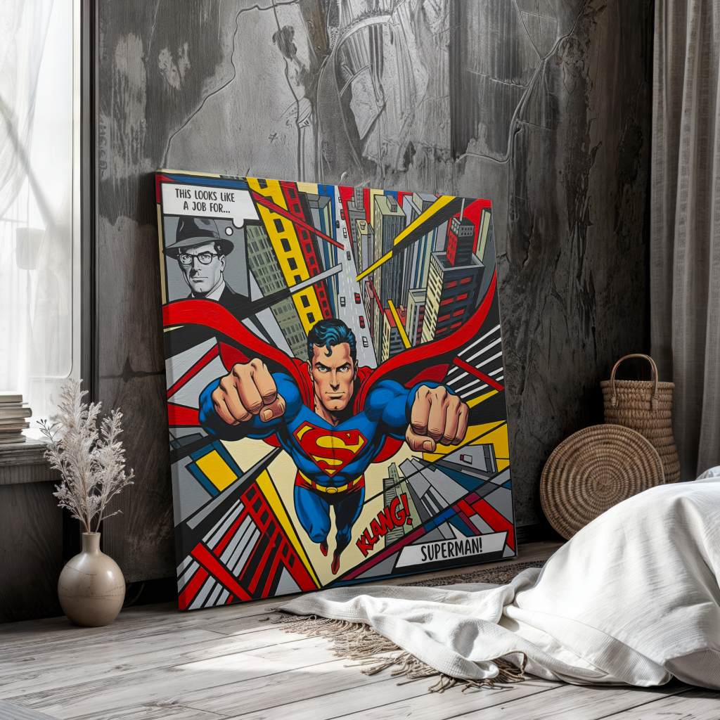 A Job for Superman - Canvas