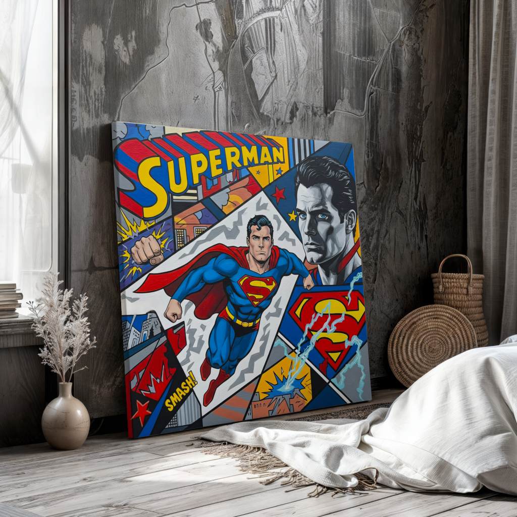 The Man of Steel - Canvas