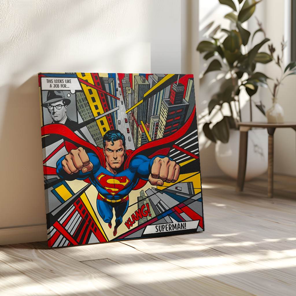 A Job for Superman - Canvas