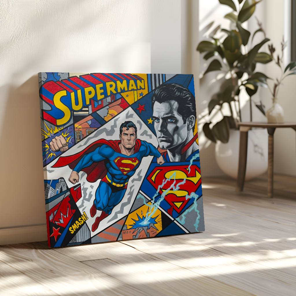 The Man of Steel - Canvas