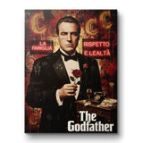 Don Vito Corleone - Leinwand