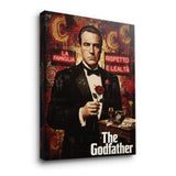 Don Vito Corleone - Leinwand