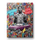 Tupac Pop - Leinwand