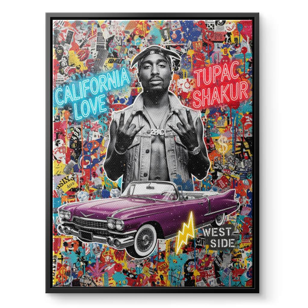 Tupac Pop - Leinwand