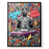 Tupac Pop - Leinwand