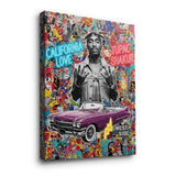 Tupac Pop - Leinwand