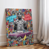 Tupac Pop - Leinwand