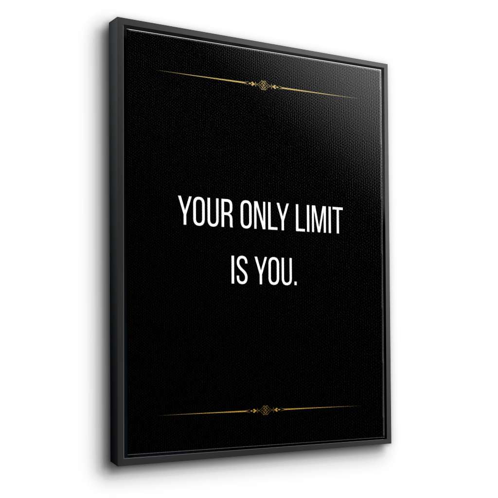 Your only limit is you - canvas