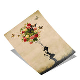 Flower Balloon - Poster