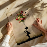 Flower Balloon - Poster