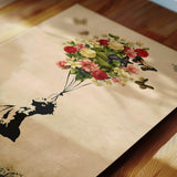 Flower Balloon - Poster