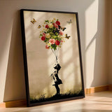 Flower Balloon - Poster