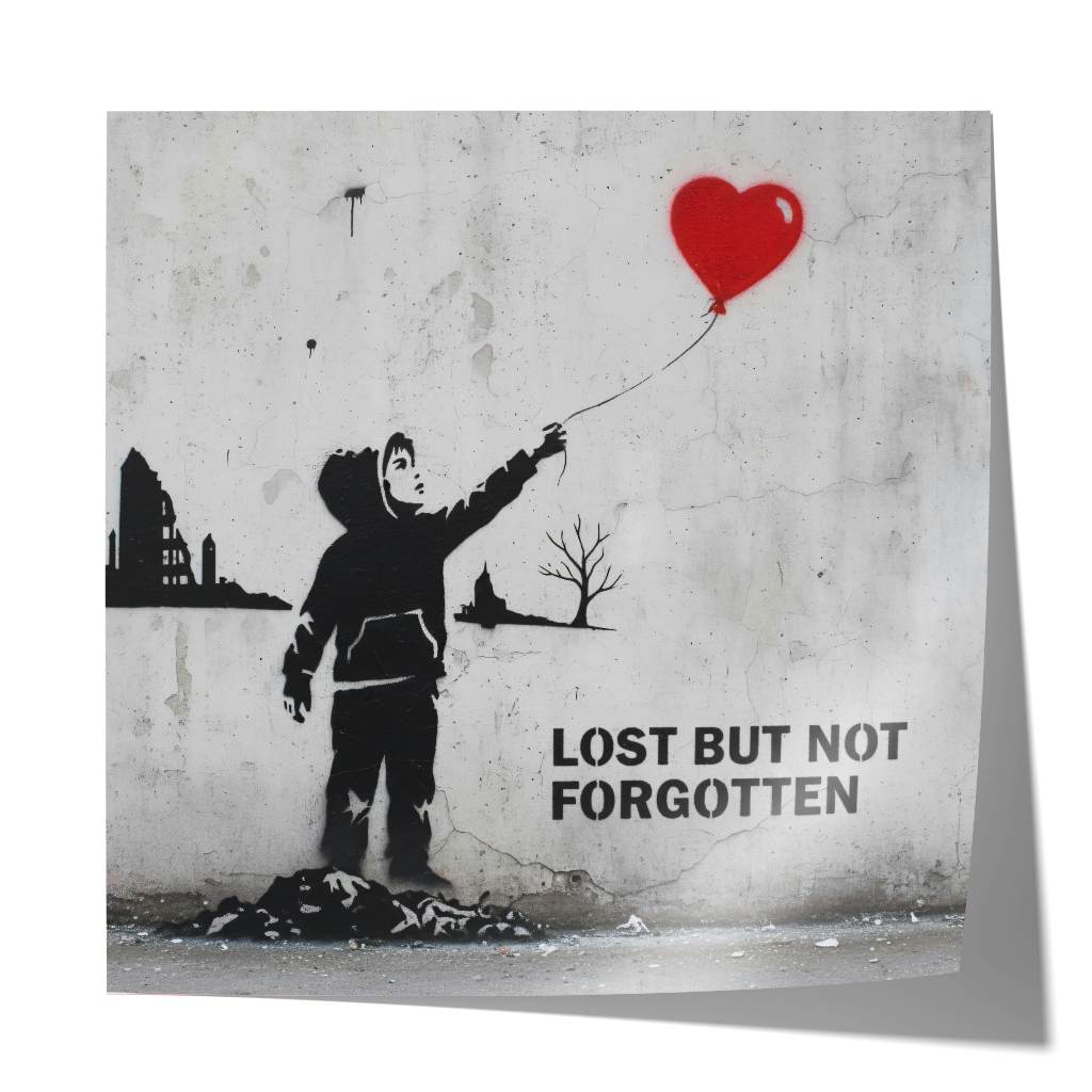 Lost but not forgotten - Poster