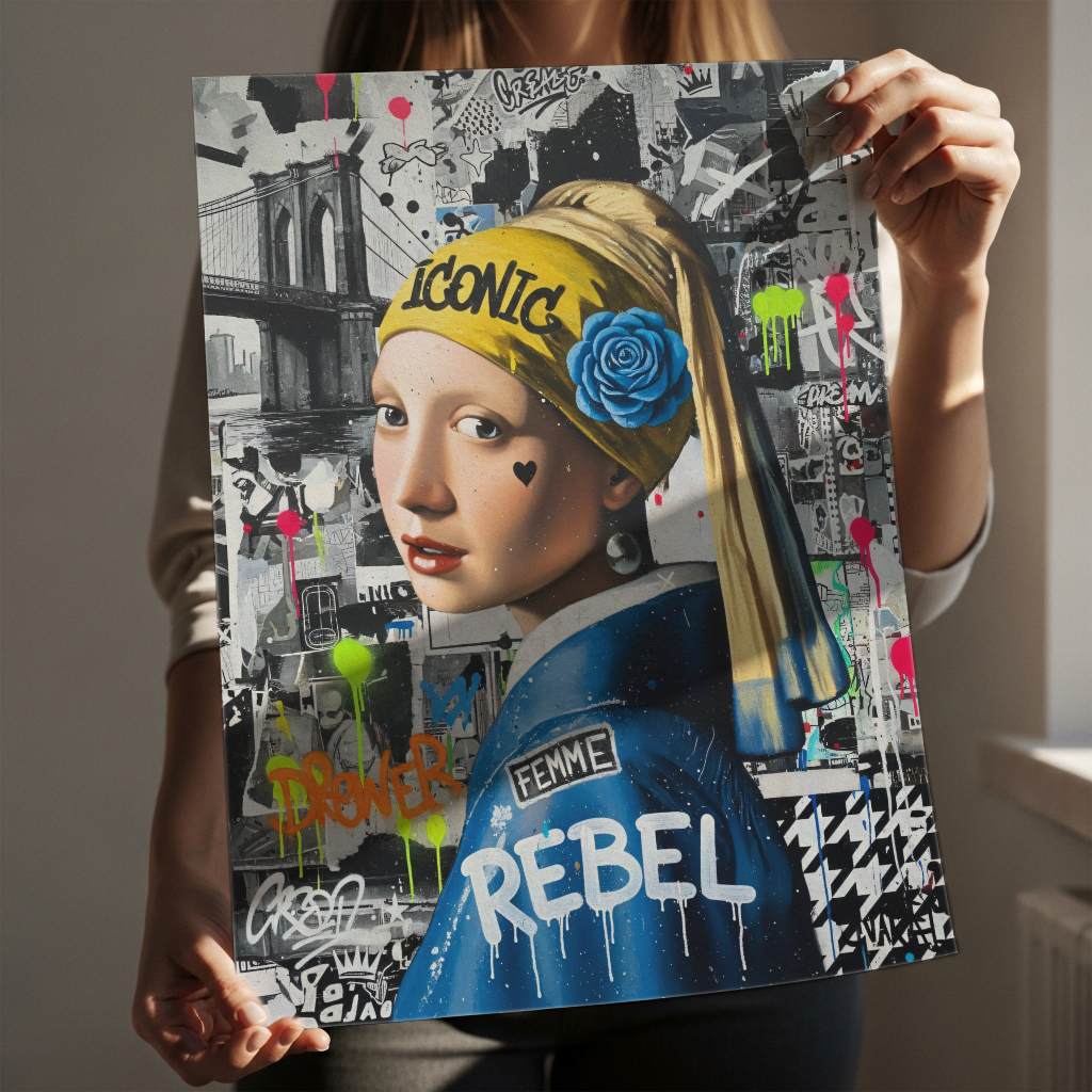 Das Mädchen mit dem Perlenohrring - Poster